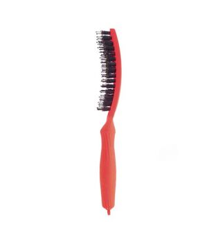 Olivia Garden - Haarbürste Fingerbrush Combo Medium - Neon Orange