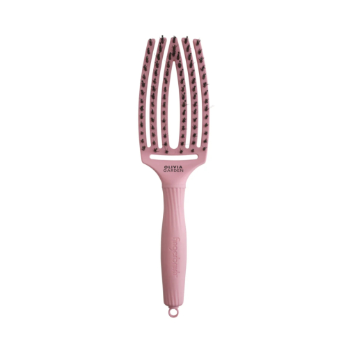 Olivia Garden – Haarbürste  Fingerbrush Combo Medium - Soft Pink