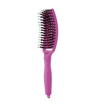 Olivia Garden Haarbürste Fingerbrush Combo Medium - Think & Pink