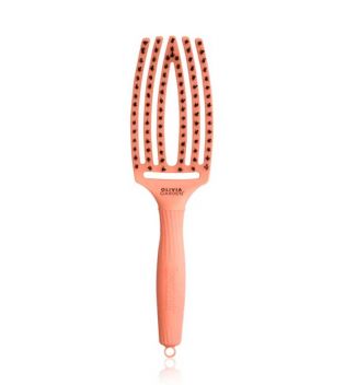 Olivia Garden - Haarbürste Fingerbrush Combo Medium - Coral