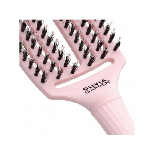 Olivia Garden – Haarbürste  Fingerbrush Combo Medium - Pastel Pink
