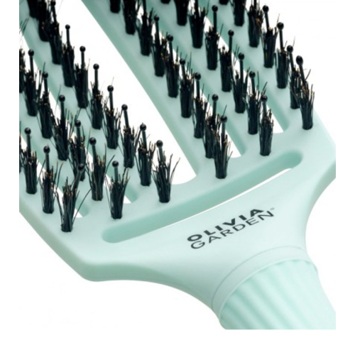Olivia Garden – *It's a 90's Party* – Haarbürste Fingerbrush Medium – Frizzy Mint