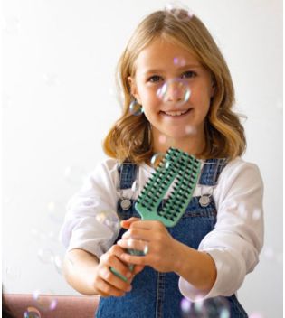 Olivia Garden - *Kids*  – Haarbürste Fingerbrush Care Mini - Mint