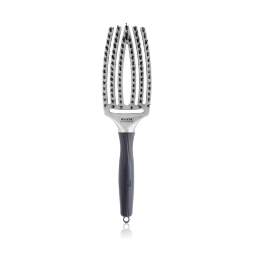 Olivia Garden – *Trinity* – Haarbürste Fingerbrush - Silver
