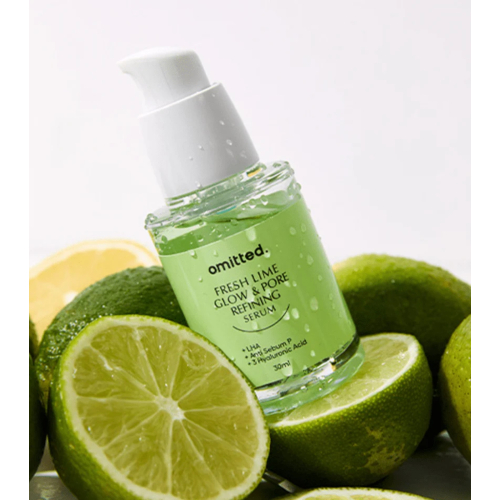 Omitted - Aufhellendes Gesichtsserum Fresh Lime Glow & Pore Refining
