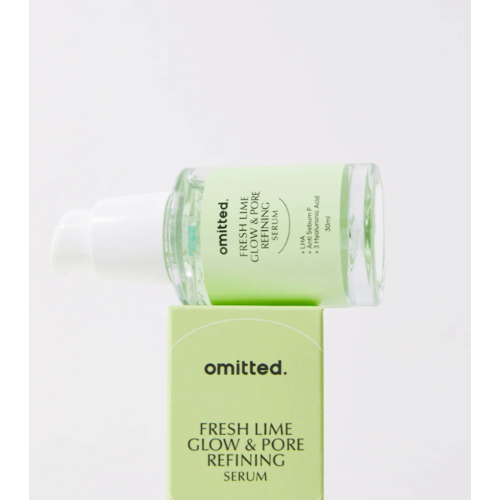 Omitted - Aufhellendes Gesichtsserum Fresh Lime Glow & Pore Refining