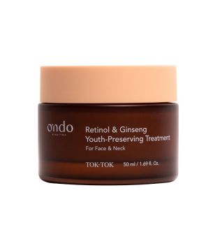 Ondo Beauty 36.5 – Gesichtscreme Retinol & Ginseng Youth Preserving Treatment