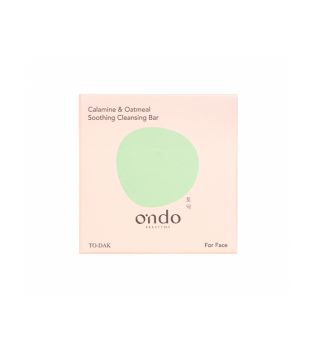 Ondo Beauty 36.5 - Syndet fester Gesichtsreiniger 70 g - Galmei und Haferflocken