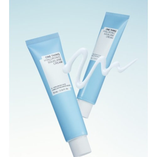 One Thing - Feuchtigkeitsspendende Gesichtscreme Hyaluronic Squalane
