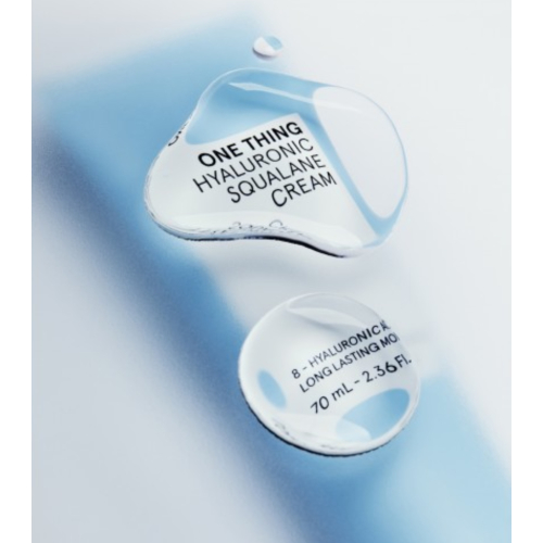 One Thing - Feuchtigkeitsspendende Gesichtscreme Hyaluronic Squalane