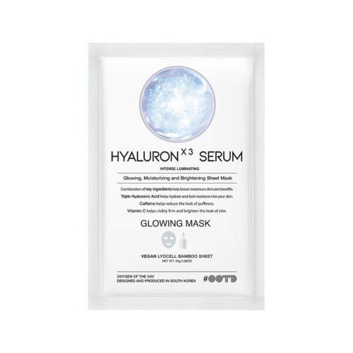 OOTD Beauty - Aufhellende Gesichtsmaske Hyaluron x3 Serum