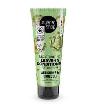 Organic Shop - Hydrating Leave-in Conditioner für trockenes Haar - Artischocke und Brokkoli