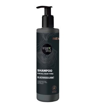 Organic Shop - Shampoo für alle Haartypen Männer - Eichenrinde und Minze