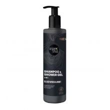 Organic Shop - Shampoo und Duschgel 2 in 1 für Männer - Eichenrinde und Minze