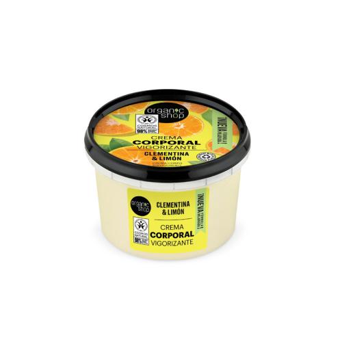 Organic Shop - Belebende Körpercreme - Clementine und Zitrone