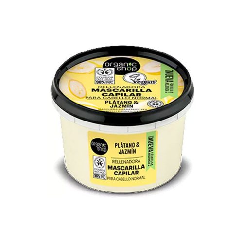 Organic Shop - Straffende und aufpolsternde Maske - Banane und Jasmin