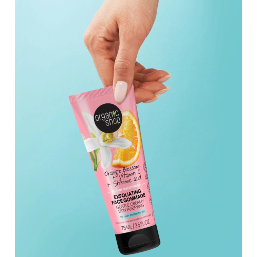Organic Shop - *Orange Blossom* - Gesichtspeeling Instant Smoothness