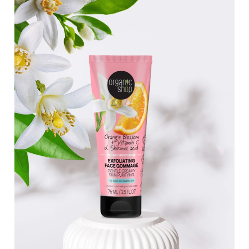 Organic Shop - *Orange Blossom* - Gesichtspeeling Instant Smoothness