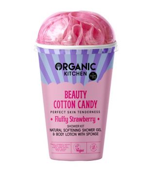 Organic Shop - *Organic Kitchen* - Duschset - Flauschige Erdbeere