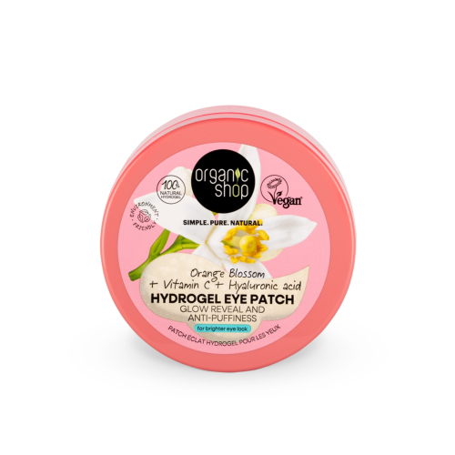 Organic shop - 60 Stück aufhellende und abschwellende Hydrogel-Pflaster - Orange Blossom