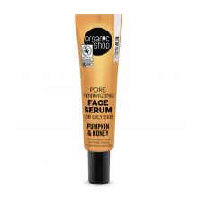Organic Shop - Porenverkleinerndes Gesichtsserum für fettige Haut - Kürbis und Honig