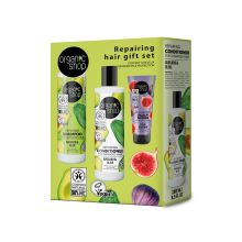 Organic Shop - Haarreparatur-Geschenkset mit Avocado und Olive
