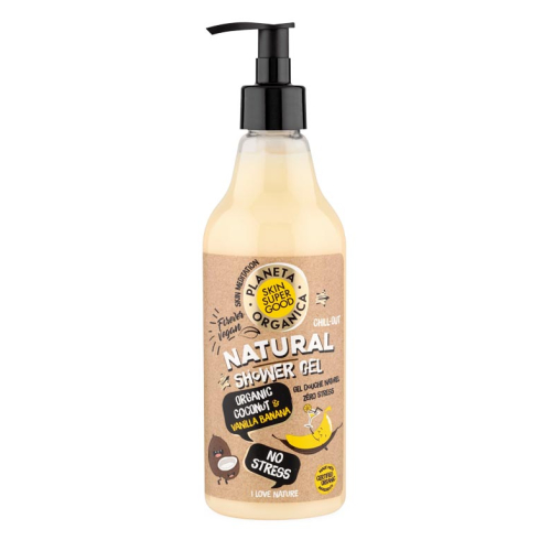 Organic Shop - *Skin Super Good* - Natürliches Duschgel - Bio-Kokos-Bananen-Vanille 500ml