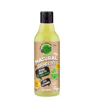 Organic Shop - *Skin Super Food* - Natürliches Duschgel - Bio-Grüntee & Goldene Papaya 250ml