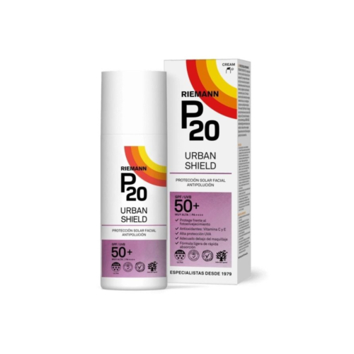 P20 - Sonnenschutzmittel gegen Umweltverschmutzung Urban Shield SPF50+ PA++++ - 50 g
