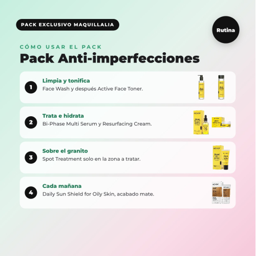 Pack Anti-Unreinheiten Zitcare REVOX B77 + Mattierender Roll-on