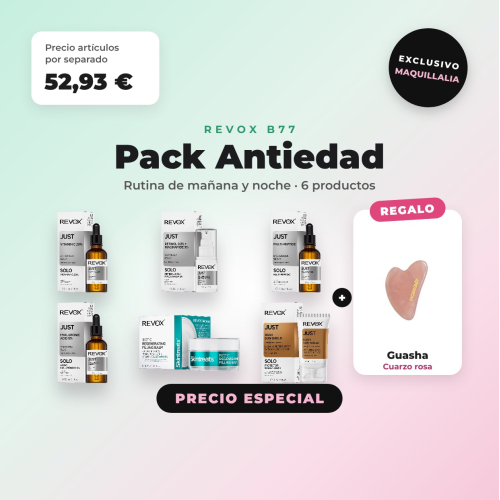 Pack Antiedad REVOX B77: Tages- und Nacht-Routine + Gua sha