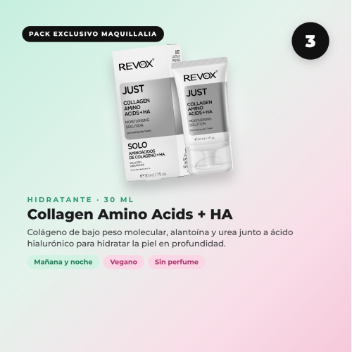 Pack Hydration REVOX B77: saftige Haut + Jade-Roller