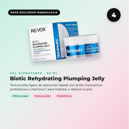 Pack Hydration REVOX B77: saftige Haut + Jade-Roller