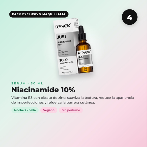 Pack Skincycling REVOX B77: 4-Nächte-Routine + Gua sha als Geschenk