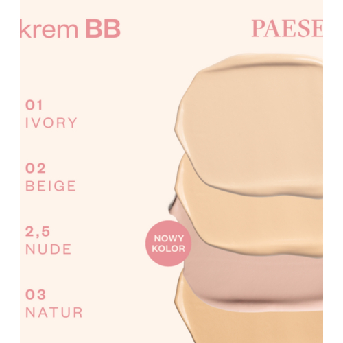 Paese Cosmetics - BB Cream mit Hyaluronsäure - 03W: Natural