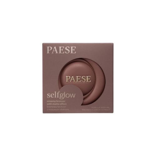 Paese Cosmetics - Matte Effect Cream Bronzer Selfglow - 01: Velvet Tan