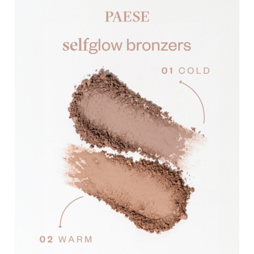 Paese Cosmetics - Selfglow Powder Bronzer - 01: Cold
