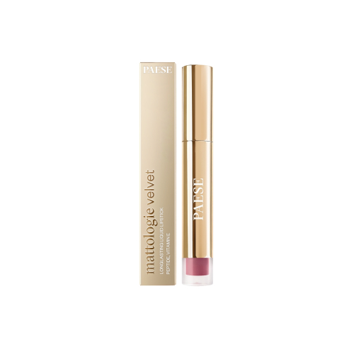 Paese Cosmetics - *Christmas* - Flüssiger Lippenstift Mattologie Velvet - 04: Mauve Pink