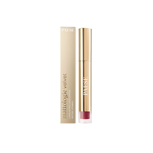 Paese Cosmetics - *Christmas* - Flüssiger Lippenstift Mattologie Velvet - 05: Soft Berry