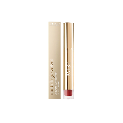 Paese Cosmetics - *Christmas* - Flüssiger Lippenstift Mattologie Velvet - 06: Tuscan Red