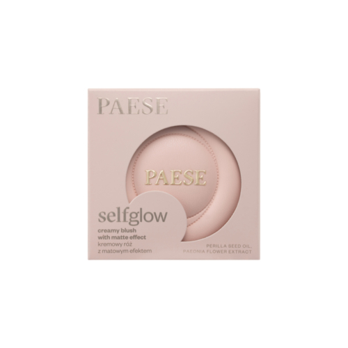 Paese Cosmetics - Matte Effect Cream Blush Selfglow - 01: Peony Kiss