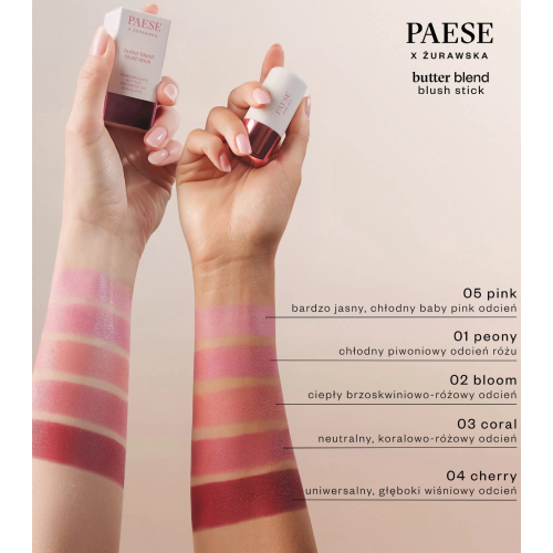 Paese Cosmetics - Rouge-Stick Butter Blend - 05: Pink