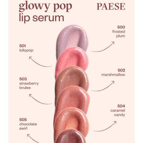 Paese Cosmetics - Lippenserum Glowypop - 503: Strawberry Brulee