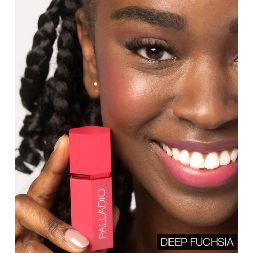 Palladio – Flüssiges Rouge Dewy Finish – Deep Fuchsia