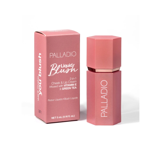 Palladio – Flüssiges Rouge Shimmer Finish – Rose Cloud