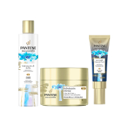 Pantene - *Hydration & Shine* - Shampoo + Maske + Serumpackung Pro-V Miracles