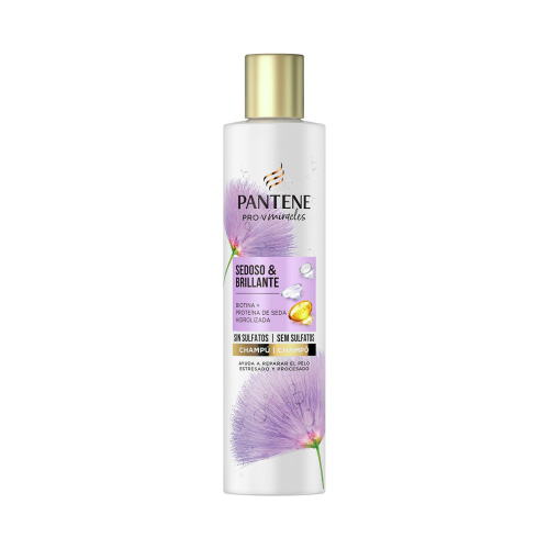 Pantene - *Pro-V Miracles* – Seidiges und glänzendes Shampoo 225 ml