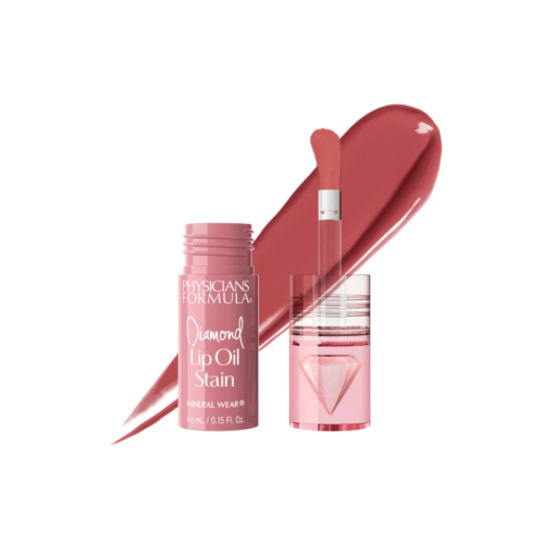 Physicians Formula - *Mineral Wear* - Lippenöl Diamond Stain - Radiant Rose