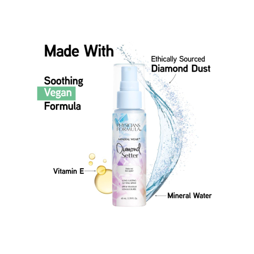 Physicians Formula – Make-up-Fixierspray Mineral Wear Diamond