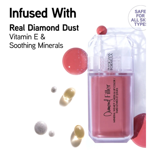 Physicians Formula – Lippen- und Wangentönung Mineral Wear Diamond Filler - Radiant Pink